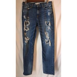 MM Vintage Jeans Boyfriend Cut Womens Size 4 Medium Wash